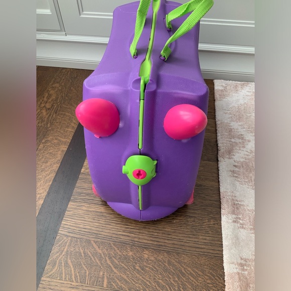 MELISSA & DOUG Trunki Ride On Luggage Hardshell Children’s Pink Purple unisex - Picture 8 of 16